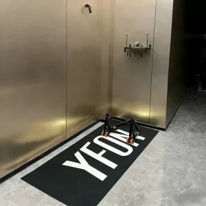Top rated Professional Nylon Eco friendly Custom Logo Door Mat for Housewarming Gift Business Promotion Motorcycle Display Floor