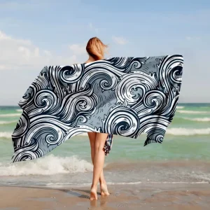 Towel Manufacturer Custom Microfiber Beach Towel Quick Dry Lightweight Beach Towel OEM Supplier