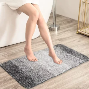 Towel Thick Memory Foam Color Changing Unique Suction Self Drying Spike Topper Bath Mat With Bath Mat