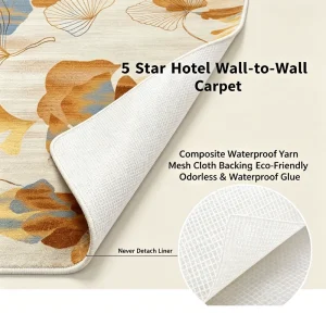 Trade Partner Wall to Wall Nylon Carpet Sound Absorb Custom Pattern Free Sample for Hotel Project Builder Repeat Order