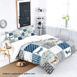 Traditional Customized Design 3D Printed Bedding Set Duvet Cover Set with Pillowcase