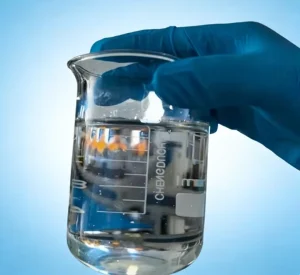 Transparent Sodium Hyaluronate Powder, a Cosmetic grade Raw Material, with Ample Stock Available in Bulk Form