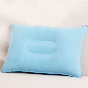 Travel Pillow Portable Folding Inflatable Adult Youth Outdoor Sleeping Lumbar Support Office Cushion Nap Sleeping Gadget