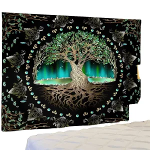Tree Life Contemporary Tapestry Wall Hanging Eco Friendly Cotton Linen Floral Mushroom Moon Phase Snake Trippy Tapestries