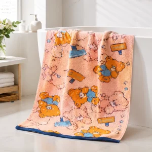 Trending Classic 100% Cotton 70x140cm 400GSM Lightweight Soft Quick Dry Bath Towel for Spa Beach Travel