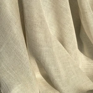 Trending Products New Arrivals Pure and High Quality Sheer Curtain Fabric Linen for Upholstery Living Room Furniture