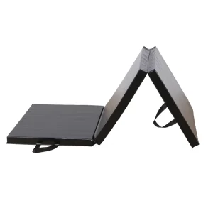 Tri fold Folading Thick Exercise Mat with Carrying Handles for Gymnastics Workout Home Yoga Kids Tumbling