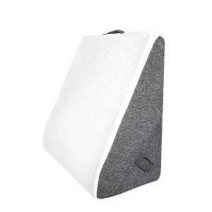 Triangle Elevated Wedge Pillow High Density Memory Foam Removable Cover Pattern Neck Support Bed Wedge Pillow for Sleeping