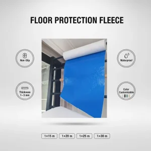 Triple Layer Design Resists Tearing Temporary Floor Protection for Residential and Commercial Projects