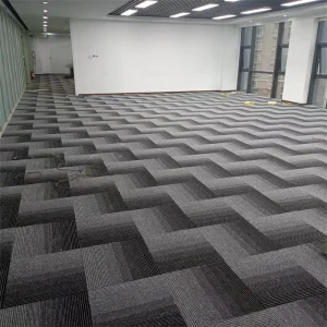 Tufted PP Loop Pile Commercial Carpet Tiles Carpet Office Floor Tile Carpet