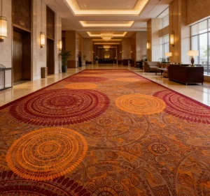 Tufted Saxony Plush Carpet Roll Polyester Soft Touch Easy Clean Residential Grade Custom Size for Retail Supplier Roll