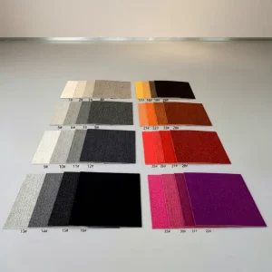 Tufted Square 50cmx50cm Grey Nylon Carpet Tiles for Hotel Space Washable and Durable