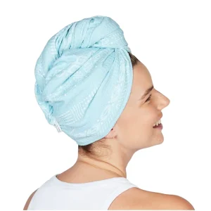 Turban Hair Towel for Home & the Beach Super Absorbent Quick Dry Animal Kingdom Sassy Cow One Size