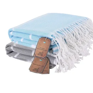 Turkish Beach Towels Bulk Set Quick Dry Lightweight Oversized Free Beach Bath Towels for Adult Kids Travel Pool Camping