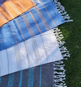 Turkish Cotton Home Towel with Tassels 100% Cotton Luxury Eco-Friendly Soft