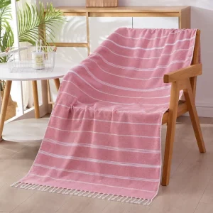 Turkish Design Tropical Modern Custom Luxury OEM Set High Quality Woven Sand Free Beach Towel