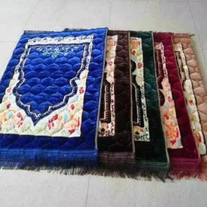 Turkish Memory Foam Padded Thick Quilting Folding Prayer Mats Muslim Area Rugs & Sets