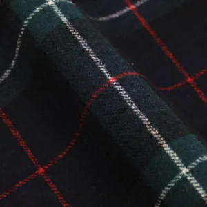 Tweed Coat Wool Check Fabric for Suit Skirt Dress Scarves Trousers Y/D Check