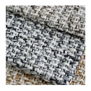 Tweed-Style Woven Yarn Dyed Breathable Heavyweight Cotton Acrylic Fabric for Sofa and Home Textiles