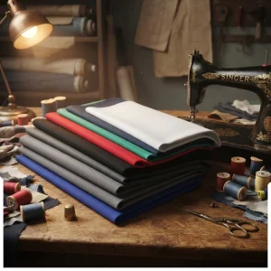 Twill Fabric Woven Polyester Cotton Fabric Solid Dyed Uniform and Workwear Fabric With Different Colors