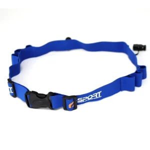 Twill Striped Webbing Race Belt Running Custom Logo Elastic Polyester Nylon Triathlon Marathon Number Bib Holder