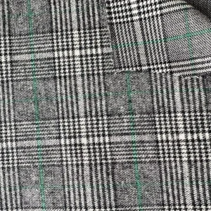 Twill Style Cotton Yarn Dyed Stock Fabrics Plain Woven for Shirts