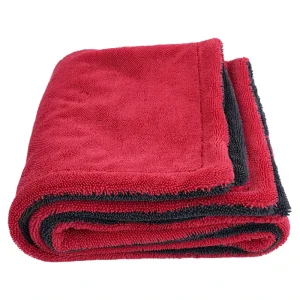 Twist Loop 1400Gsm 60X90Cm Professional Korea Edgeless Ultra Soft Microfiber Detailing Towel for Car Cleaning Drying Cloth