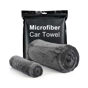 Twisted Loop Microfiber Car Detailing Towel Quick Dry Super Absorbent Car Cleaning Cloth Microfiber Twisted Loop Drying Towel