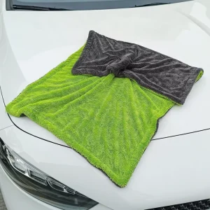 Two Colors 60*90cm Double Side Super Absorbent Car Wash Towel Quick Dry Car Towel Microfibre