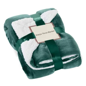 Tye Dye Fleece Sherpa Lined Blanket Super Thick and Large Winter Blankets Sherpa Fleece Bed Blanket Queen Size