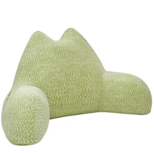 U Shape Foam Lumbar Support Back Rest Pillow for Sitting up in Bed Reading Pillow with Removable Cover