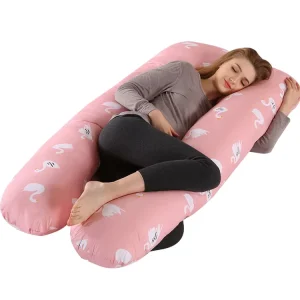 U Shape Maternity Pregnancy Pillow Full Body Sleeping Support Pillow for Pregnant Women Side Sleeper