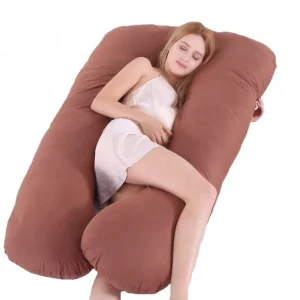U Shape Sleeping Maternity Pregnant Pillow Pregnancy Pillow with Removable Pillowcase for Pregnancy Women