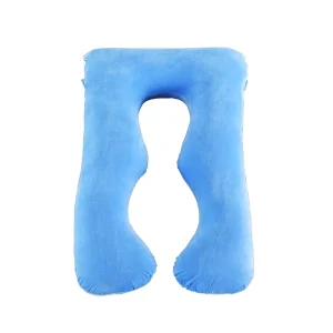 U Shaped Cotton Maternity Pillow High Quality Cooling Cover Design for Pregnancy Sleep Support