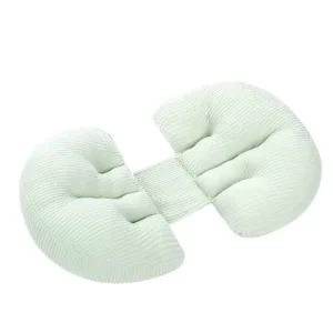 U Shaped Cotton Pillow for Pregnant Women Maternity Belly Support for Sleep and Nursing