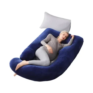 U Shaped Full Body Comfortable Pregnancy Pillow Washable Maternity Pillows Deep Sleep Support Therapy Anti Bacteria Anti Pull