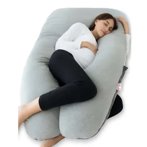 U Shaped Pregnancy Pillow for Sleeping Cooling Pillow for Pregnant Women Body Pillow for Adults Rayon Cover From Bamboo