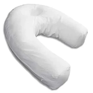 U Shaped Reading & Bed Rest Pillow for Neck Shoulder Back Pain Relief for Sleeping on Your Side