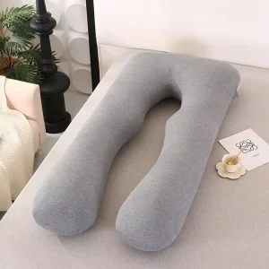 U Shaped Soft Adjustable Eco Friendly Lightweight Customizable Maternity Pillow for Pregnant Women Sleeping Body Support