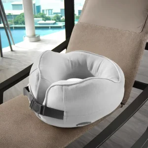 U Shaped Travel Pillow with Memory Foam Neck Support Head Rest Soft Cushion for Car Plane Outdoor Use