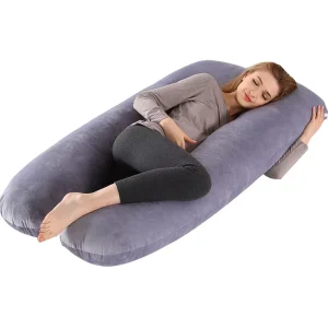U Type Shape Body Support Comfortable Feeling Compressible Pregnancy Pillow for Women Maternity