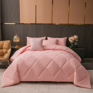 US Local Stock Comforter Bedding Set Polyester Filling and Microfiber Fabric Soft Durable Comforter Set with Pillowcases