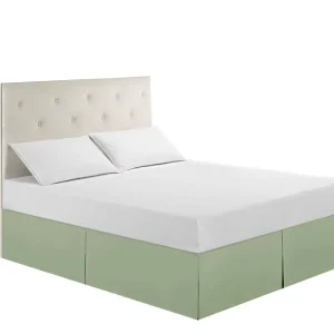 US Size 100% Polyester Brushed Microfiber Bedding Skirt Bed Skirt Microfiber Bed Skirt