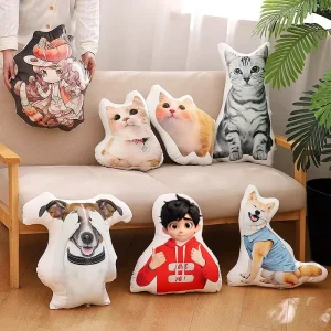 US Warehouse Decor Decorative Throw Pillow Sofa Cushion Cotton Throw Plush Pillow Toys