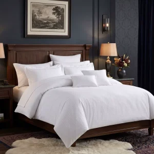 US Warehouse Stock 7PCS Solid Comforter Set Foft All Season Bedding Set Includes Comforter 4 Pillowcases 2 Decorative Pillow