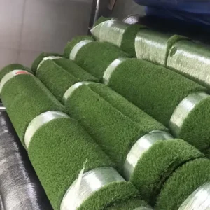 UV Resistance Polypropylene Plastic Synthetic Non-Filling Artificial Turf Grass Fireproof High Density Indoor Wall Decoration