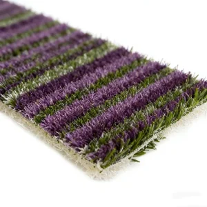 UV Resistant Knitted Synthetic Turf Multi color Design Artificial Grass Roll for Kindergarten Playground