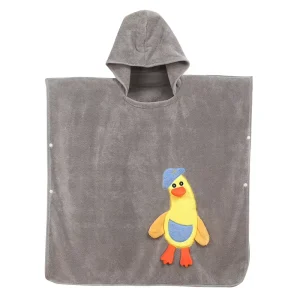 Ultra Absorbent Microfiber Bath Towel for Newborn Baby Square Cartoon Design Home Use Made From Soft Coral Fleece