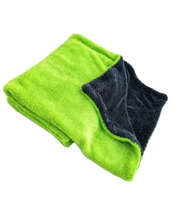 Ultra Absorbent Microfiber Car Drying Towel Multi Color Double Layer 1200GSM Microfiber Cleaning Towel for Auto Detailing