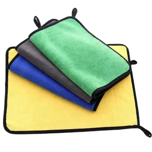 Ultra Absorbent Microfiber Quick Dry Auto Detailing Cloth for Car Care for Kitchen Use Compressed